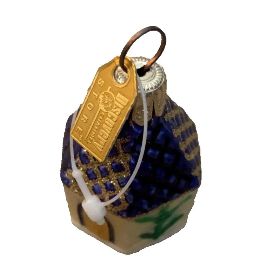 Radko Vintage‎ DISCOVERY CHANNEL STORE Christmas Ornament Church